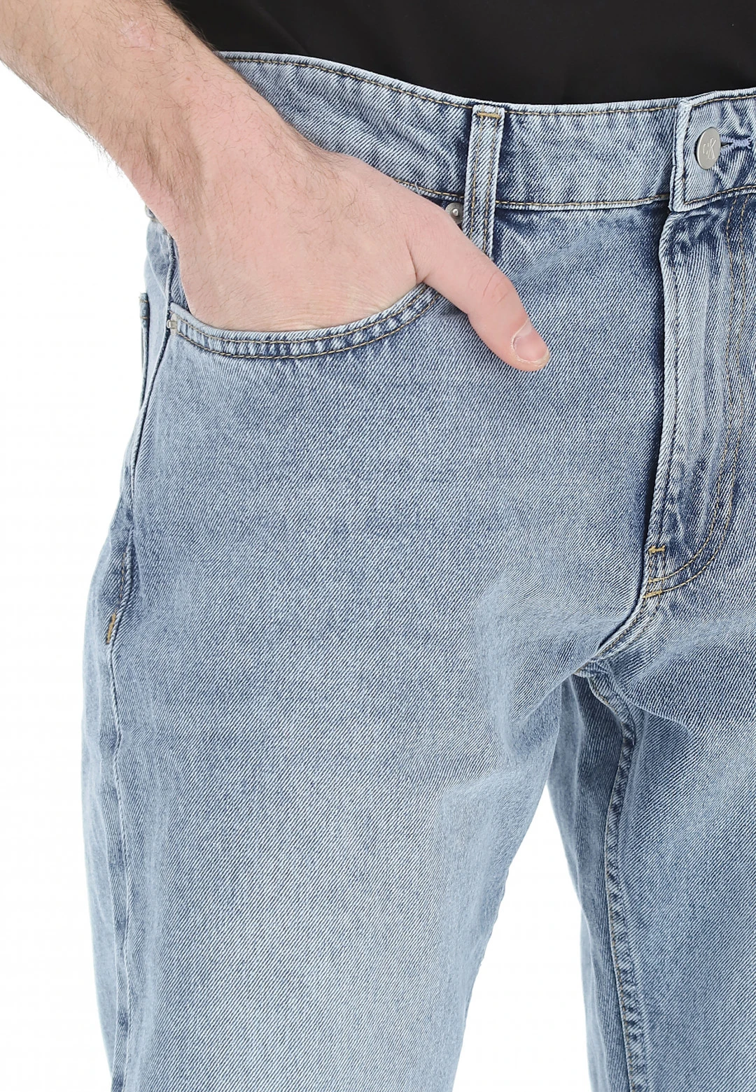 Jeans Calvin Klein Jeans Uomo J30j323096 Straight Fit 7 Jeans Calvin Klein Jeans Uomo J30j323096 Straight Fit - immagine 5