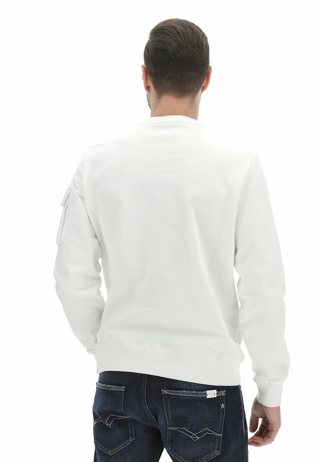 Felpa Girocollo North Sails Uomo Con Tasca Su Manica E Logo In Rilievo 5 Felpa Girocollo North Sails Uomo Con Tasca Su Manica E Logo In Rilievo - immagine 3