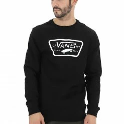 Felpa Girocollo Vans Vn0a45ciblk