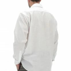 ROTTE MEDITERRANEE Camicia Rotte Meditterranee Collo E Polsini A Contrasto -Lacoste shop 9bcb1eca898b403189f88eda250ec917