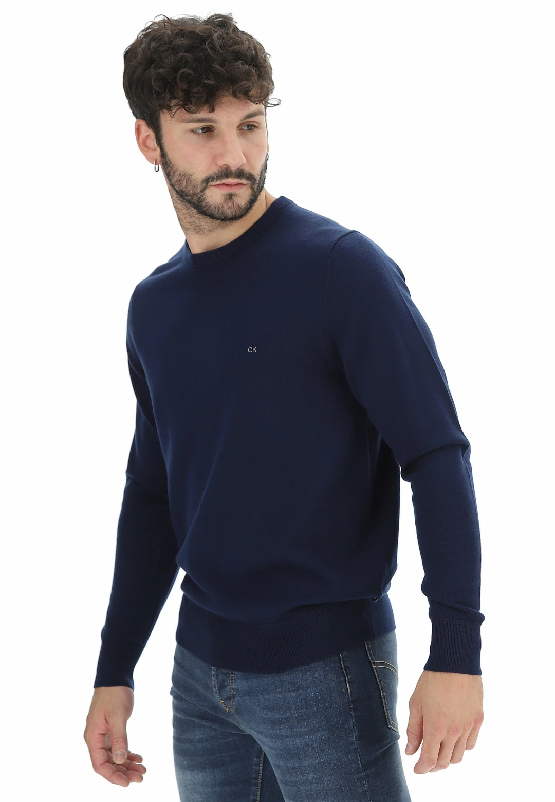 Girocollo In Lana Merinos Calvin Klein K10k102727 23 Girocollo In Lana Merinos Calvin Klein K10k102727 - immagine 21