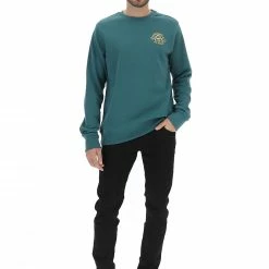 Felpa Girocollo Con Stampa Sul Retro Element Uomo -Lacoste shop 9c0ae7ac515f535cbd2fe2d19a5429db