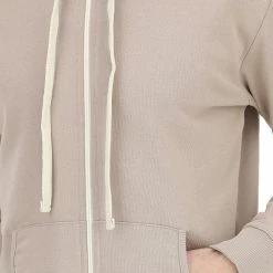 Felpa Con Zip Garzata Age Cappuccio Tinta Unita -Lacoste shop 9c7d17b5d24f782bb3e819f8e38387cd