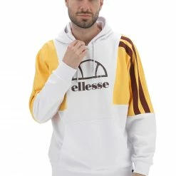 Felpa Con Cappuccio Ellesse Uomo Bicolor Con Logo Frontale -Lacoste shop 9d4f235cb55f13a9b7ab48f58477651e