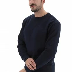 Felpa Girocollo Armata Di Mare In Cotone Felpato Basic Con Logo Ricamato Tono Su Tono -Lacoste shop 9e095e07c1bb67b48d5e47e9dbd99c3d