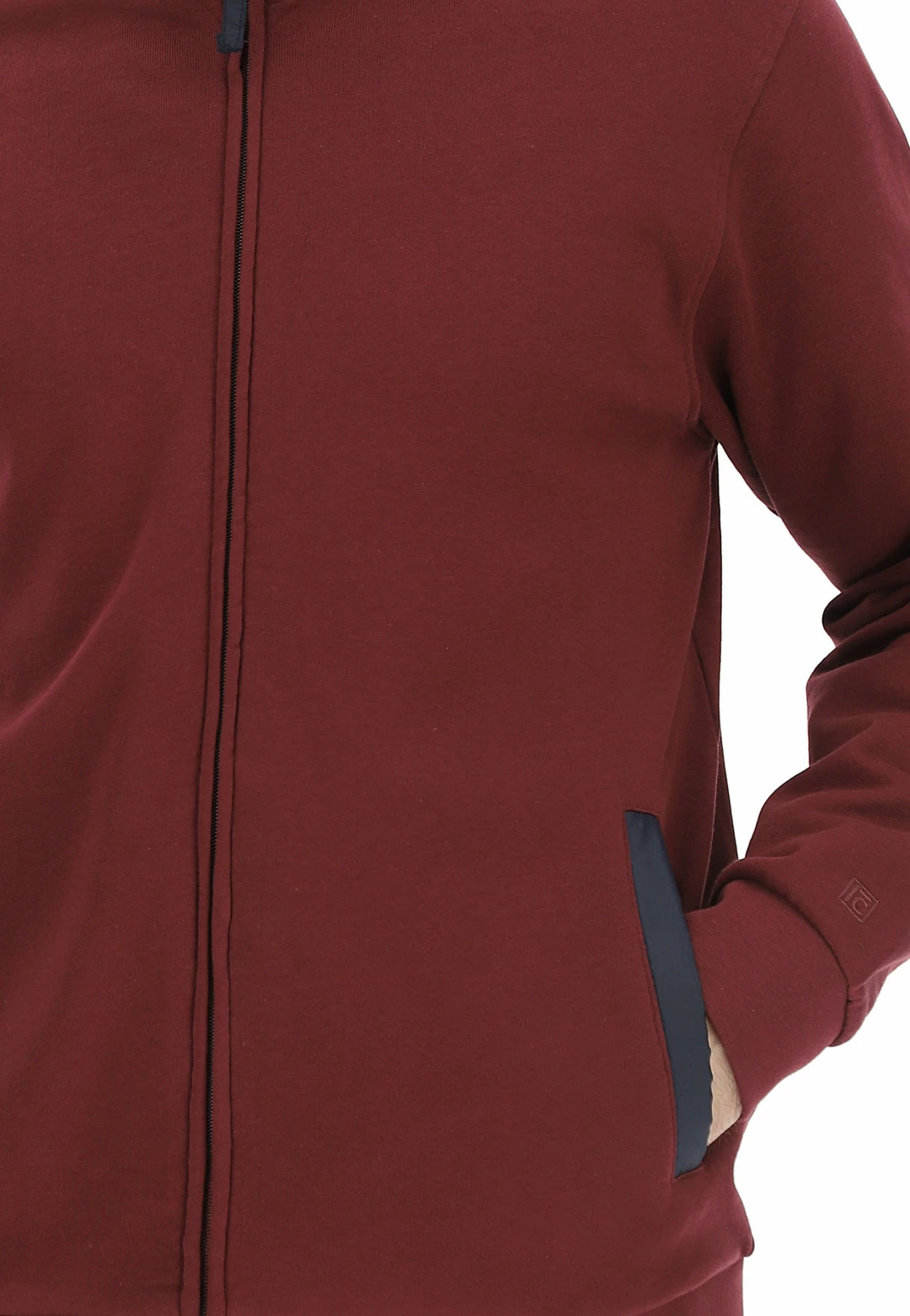 Felpa Full Zip Con Collo A Fascia Fratelli Campagnolo 7 Felpa Full Zip Con Collo A Fascia Fratelli Campagnolo - immagine 5