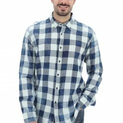 8.9 OTTOPUNTONOVE Camicia Quadri Manica Lunga 8.9