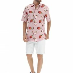 ONLY E SONS Camicia Manica Corta Fantasia Frutta Only&sons -Lacoste shop 9eb480e2c8d01f991a72d545302c55a6