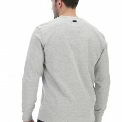 US Polo Felpa Girocollo U.s. Polo Assn. Uomo Basic Con Logo Piccolo Ricamato A Contrasto -Lacoste shop 9ed1dc2c926e9d2402eb73424af8d474