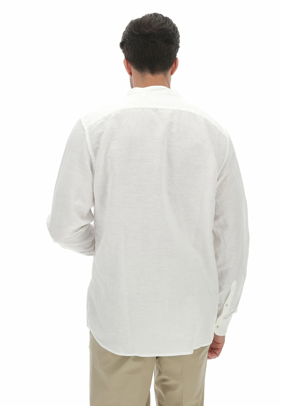 Camicia Coreana In Lino Timberland Tb0a2dqx 10 Camicia Coreana In Lino Timberland Tb0a2dqx - immagine 8