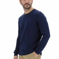 Gaudi Pullover Girocollo Gaudì Uomo In Tinta Unita Basic -Lacoste shop a1472a5b29b887248ca4e95ed4dc3200