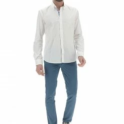 Camicia Uomo North Sails In Cotone Con Logo Tono Su Tono -Lacoste shop a1f60611cafe964d96bcd48db489678d