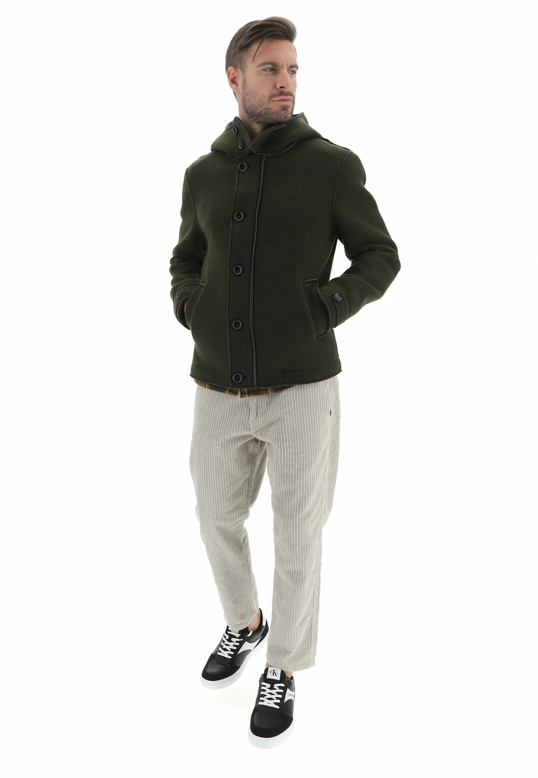 Smiling London Giubbino Neoprene Con Cappuccio Aff Uomo 9 Smiling London Giubbino Neoprene Con Cappuccio Aff Uomo - immagine 7