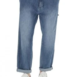 8.9 OTTOPUNTONOVE Pantalone Taglio Chino 8.9 Uomo Con Pinces Alla Caviglia