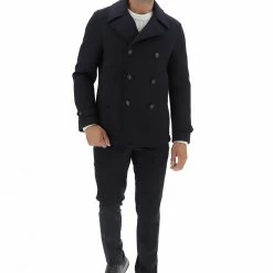 Giaccone Doppiopetto Manuel Ritz Con Lavorazione Picot Diagonale 11 Giaccone Doppiopetto Manuel Ritz Con Lavorazione Picot Diagonale -Lacoste shop a454a8bcf3a0dbe723cfa980695f0f06