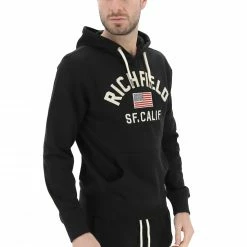 Felpa Con Cappuccio Garzata Richfield Bandiera Usa -Lacoste shop a45daeacca1a50b14d4cabcda2ffbf0e