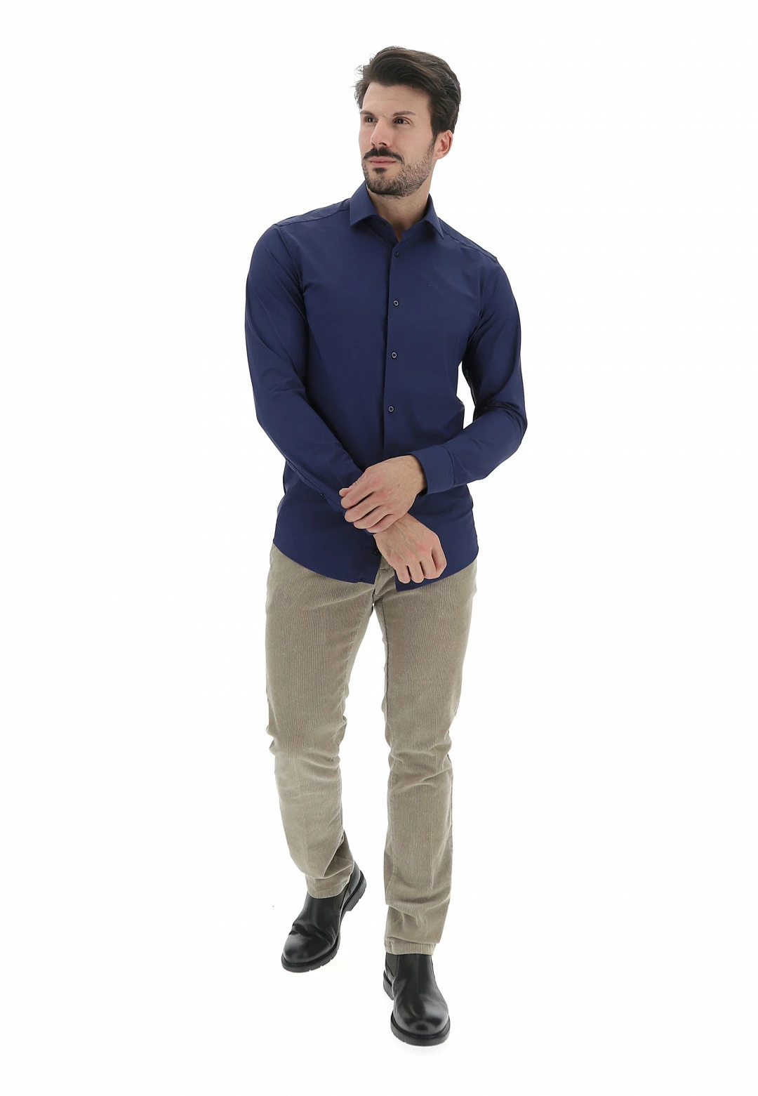 Camicia Slim In Spandex No Stiro Tupertu 6 Camicia Slim In Spandex No Stiro Tupertu - immagine 4