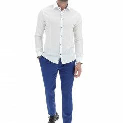 EKS Camicia Tinta Unita Stretch Toppe A Contrasto èks 16 EKS Camicia Tinta Unita Stretch Toppe A Contrasto èks -Lacoste shop a7e085c3ed33534b7fd133dcae1398ed