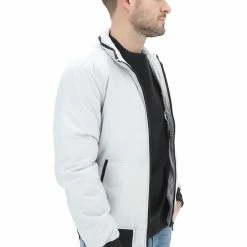 Bomber Uomo Calvin Klein Jeans Con Dettagli A Contrasto E Logo Piccolo Sul Petto -Lacoste shop a7e72e7230cb546e302aba44c9c53f86