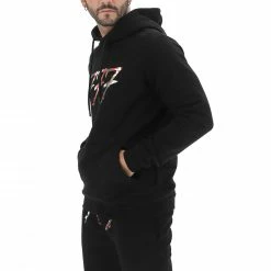 Felpa 777 Microfelpata Con Tasca A Marsupio E Logo Frontale A Contrasto -Lacoste shop a8f6c0b7a1cb8930d9313240f3ad321d