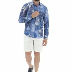 Camicia Manica Lunga Fantasia All Over Tupertu -Lacoste shop aa04739a91c22c0b97c71631f9549199