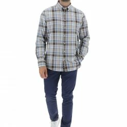 Camicia Bugatti Uomo In Cotone A Quadri Multicolor Con Taschino -Lacoste shop aa43abc7f5b03118f1cd806ad30b51f4