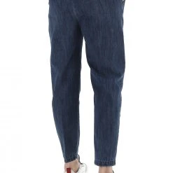 EKS Pantalone In Denim éks Con Pinces Uomo In Cotone Made In Italy -Lacoste shop aae3b08510aa50ed2165d28b6750d2fc