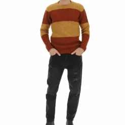 Maglione Girocollo Gianni Lupo A Righe Bicolor -Lacoste shop abf9bb10297508b822ee643a4cd63110