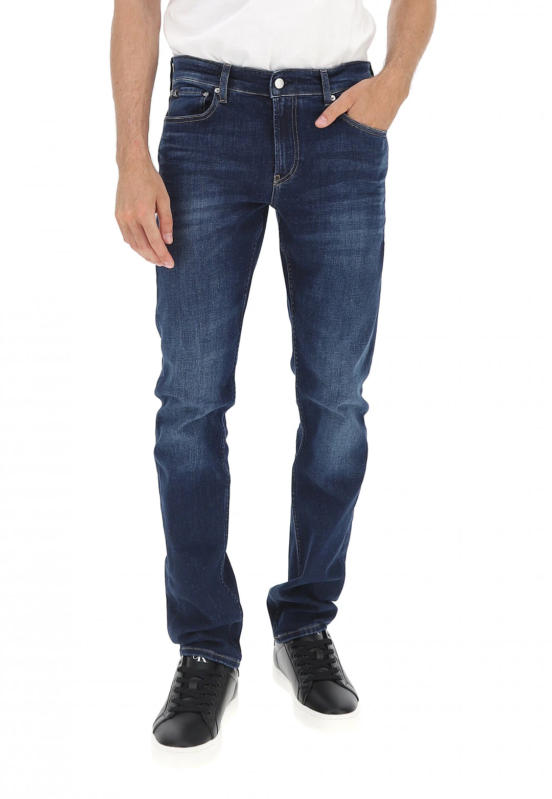 Jeans Calvin Klein Jeans J30j323384 Uomo Slim Fit Stretch 4 Jeans Calvin Klein Jeans J30j323384 Uomo Slim Fit Stretch - immagine 2