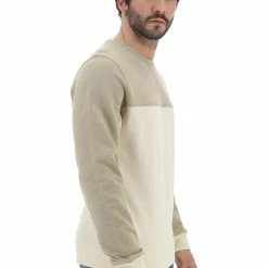 Felpa Girocollo Blend Uomo Bicolor Con Cuciture A Vista -Lacoste shop ad7aa379d5f2b44e031005fd99b2c9f9