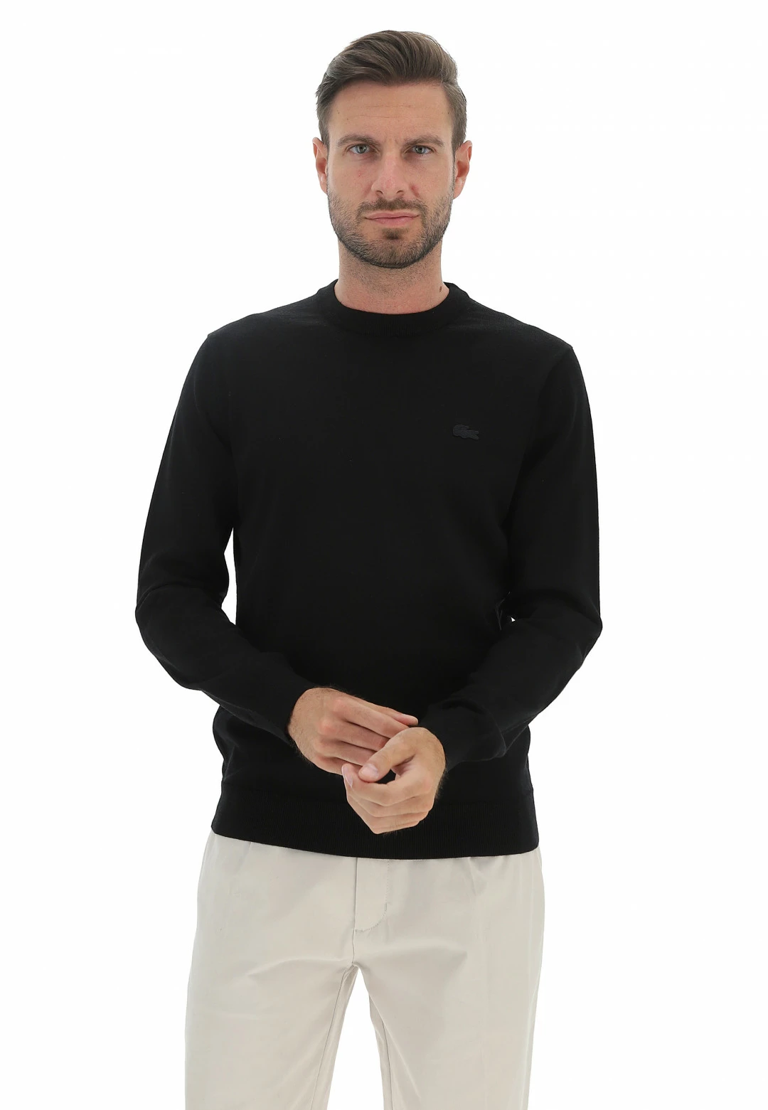 Girocollo Lana Lacoste Regular Fit Ah1969 3 Girocollo Lana Lacoste Regular Fit Ah1969