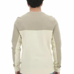 Felpa Girocollo Blend Uomo Bicolor Con Cuciture A Vista -Lacoste shop af2888695534e777b93a5908c11dbf5f