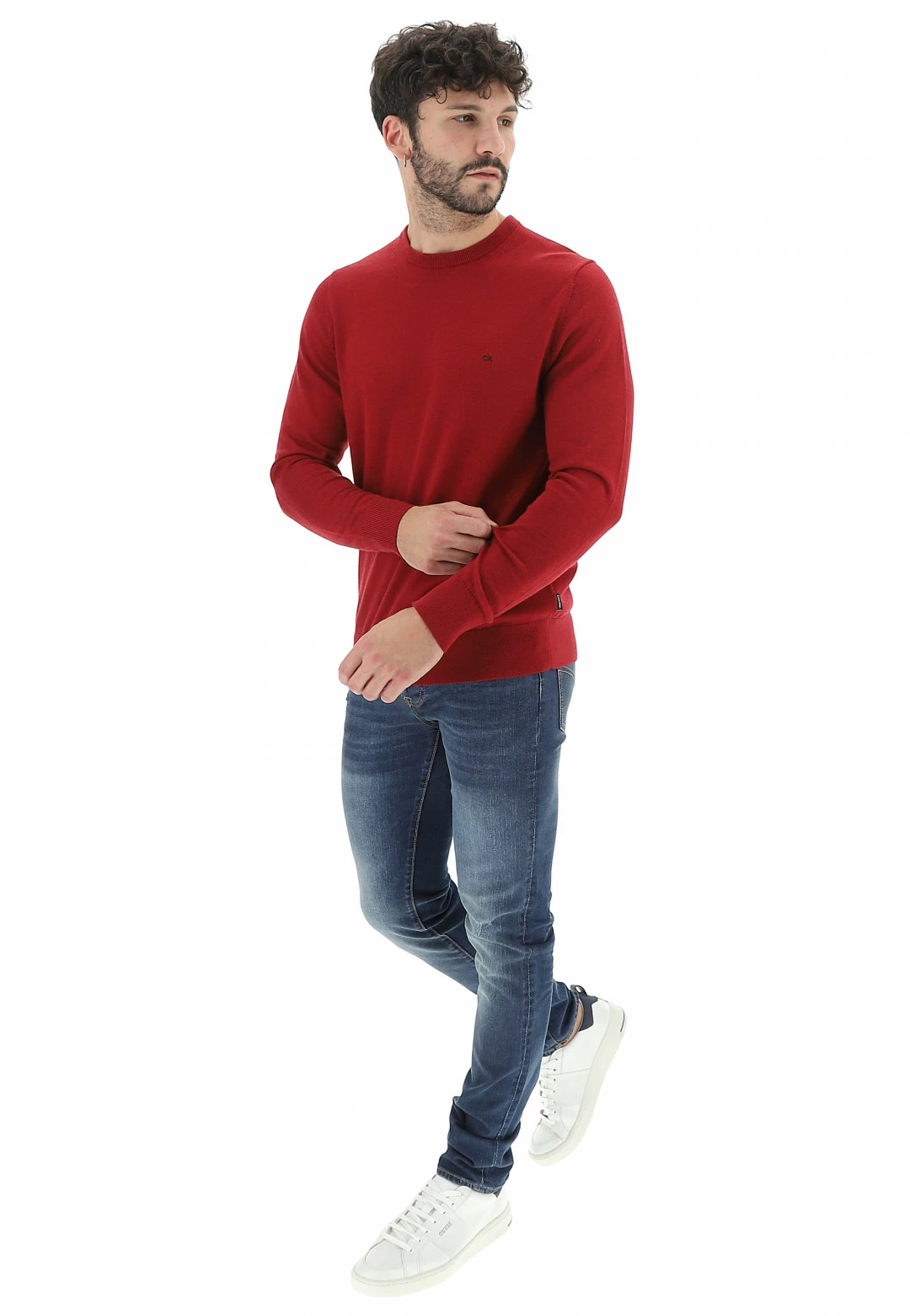 Girocollo In Lana Merinos Calvin Klein K10k102727 21 Girocollo In Lana Merinos Calvin Klein K10k102727 - immagine 19