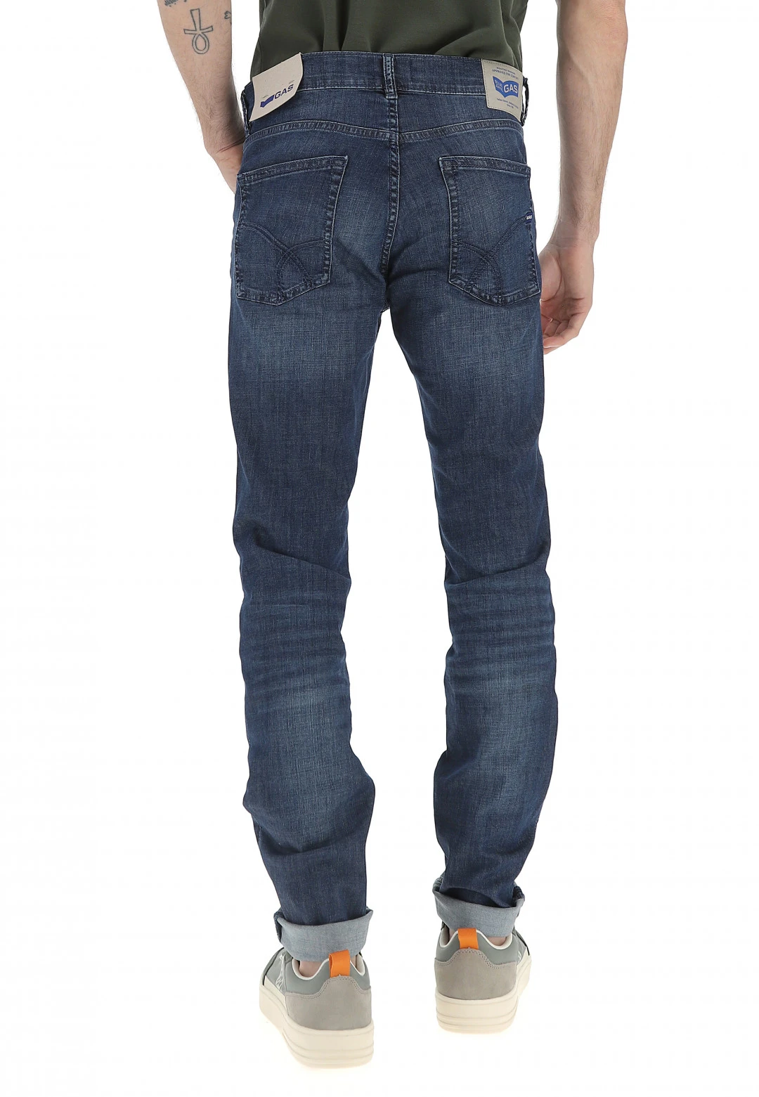 GAS Jeans Jeans Slim Fit Gas Modello Albert 10 GAS Jeans Jeans Slim Fit Gas Modello Albert - immagine 8