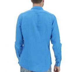 Gaudi Camicia Gaudì Misto Lino Art. 311gu45006 -Lacoste shop b0361f4e63b8dec831eabc09a90ed642