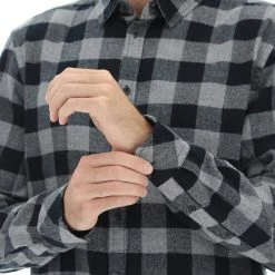 Camicia Slim Quadrettata Flanella Blend -Lacoste shop b03d828f1357289ff839fead9e0c691f