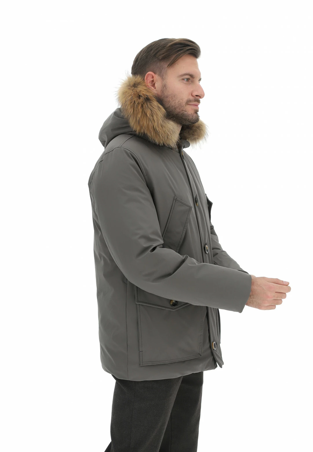 Piumino Uomo Parka Greenfield Norway Con Cappuccio 4 Piumino Uomo Parka Greenfield Norway Con Cappuccio - immagine 2