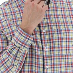 Camicia Bugatti In Fantasia Quadretti -Lacoste shop b11b6a2fbb1583a3c084f8b7924d54fc