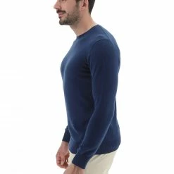 EKS Maglioncino Girocollo èks Uomo In 100% Cotone Tinta Unita -Lacoste shop b276be0b8cb17e656369def2dded7a35