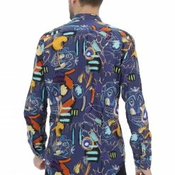 TUPERTU Camicia In Fantasia Tu Per Tu Uomo -Lacoste shop b2a6295a7440833160c3fde5bc9bbdb5