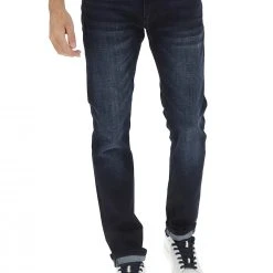 Key Jey Jeans Uomo Keyjey Dnm Slim Fit Elasticizzato