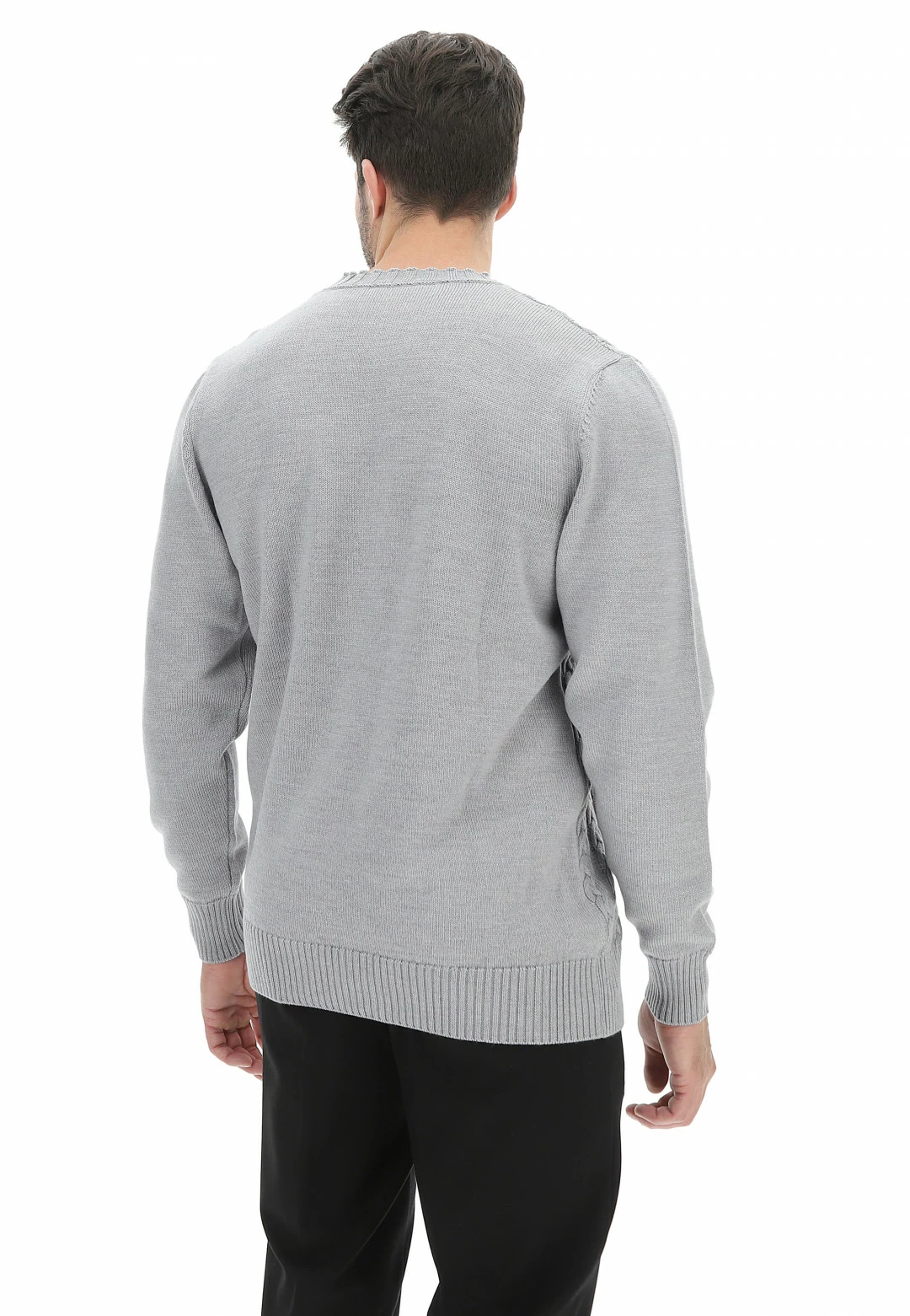 MORGANO Girocollo In Lana Merino Trecce 5 MORGANO Girocollo In Lana Merino Trecce - immagine 3