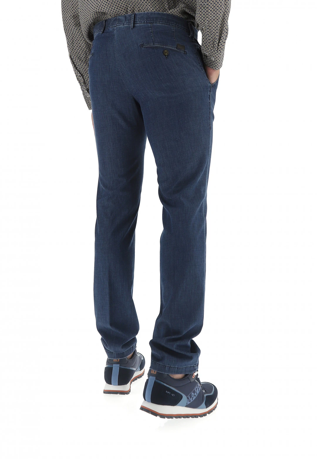 Pantalone Effetto Denim Rotte Mediterranee Art. Rmcamposd4 5 Pantalone Effetto Denim Rotte Mediterranee Art. Rmcamposd4 - immagine 3