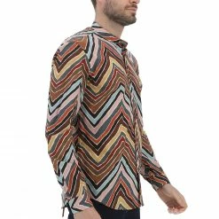 Camicia Con Collo Alla Coreana Tupertu In Fatasia All Over -Lacoste shop b3ff132de7b94950586b8fedfd940b0c