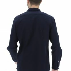 Camicia Age Uomo Tinta Unita In Cotone Con Tramatura Ruvida -Lacoste shop b49a88ca2dcc1fa92091057f126ab599