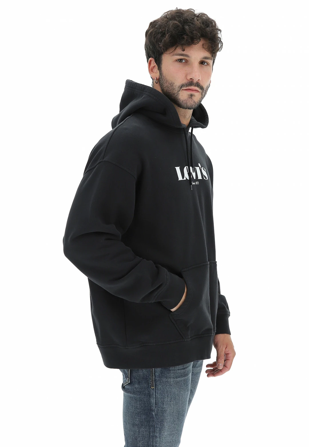 Felpa Chiusa Con Cappuccio Levi's Art.384790039 4 Felpa Chiusa Con Cappuccio Levi's Art.384790039 - immagine 2