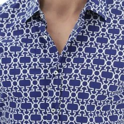 TUPERTU Camicia Stretch Fantasia Tu Per Tu T130 -Lacoste shop b559d44a7046724ee238109f075d200f