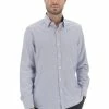 Camicia Fashion Eks Slim Fit Con Fantasia Trattinata -Lacoste shop b56b3917921af108f6fae88a1e5e2c3f