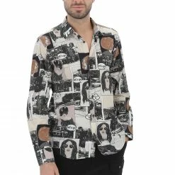 8.9 OTTOPUNTONOVE Camicia Manica Lunga Fantasia Fumetto 8.9