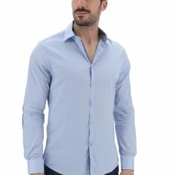EKS Camicia Tinta Unita Stretch Toppe A Contrasto èks 17 EKS Camicia Tinta Unita Stretch Toppe A Contrasto èks -Lacoste shop b5dbc91cd41b92aaeb28b9dfb53ee52d